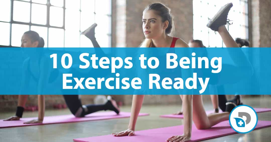 10 steps to being exercise ready