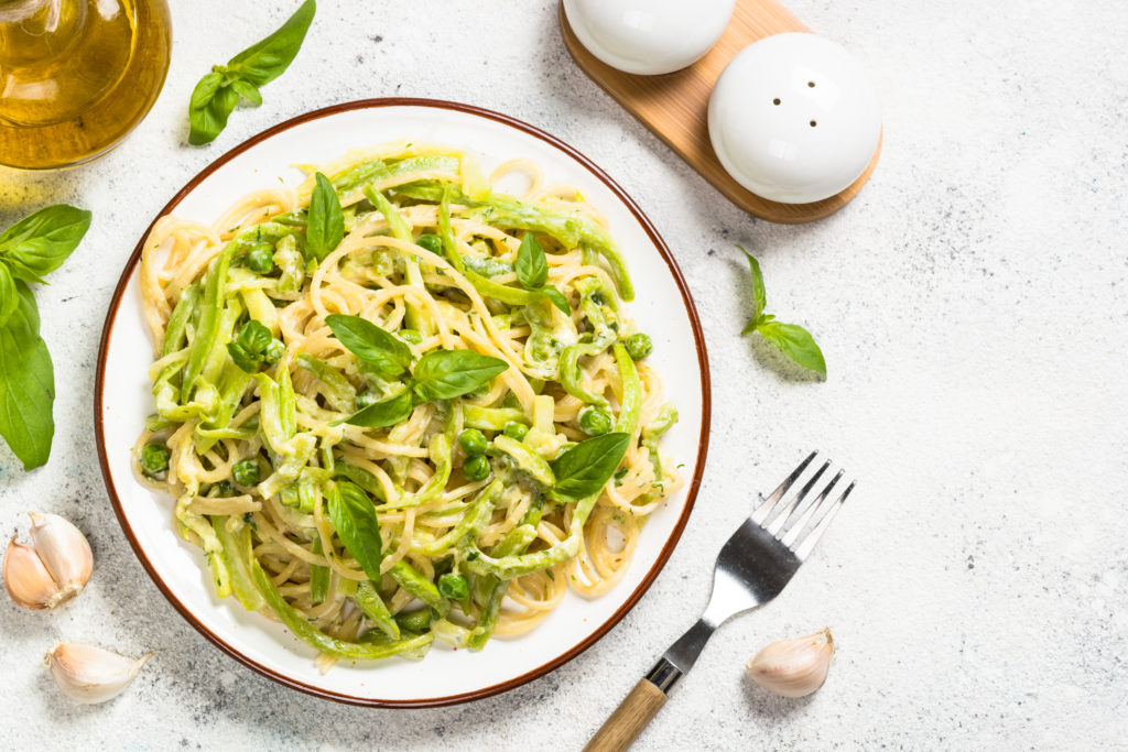 Gluten-free pasta, especially veggie pasta, is a great leaky gut diet staple
